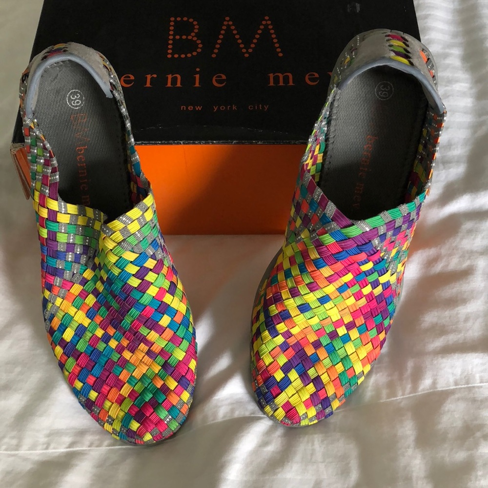 Multicolor sneakers size 39 Gently worn